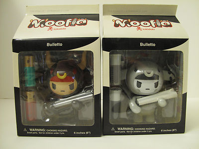 Tokidoki Moofia Bulletto and Grey Scale SDCC LIMITED Version