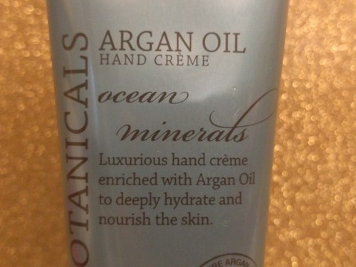 omSHE Aromatherapy Argan oil Hand Cream Creme OCEAN MINERALS 4.06 oz