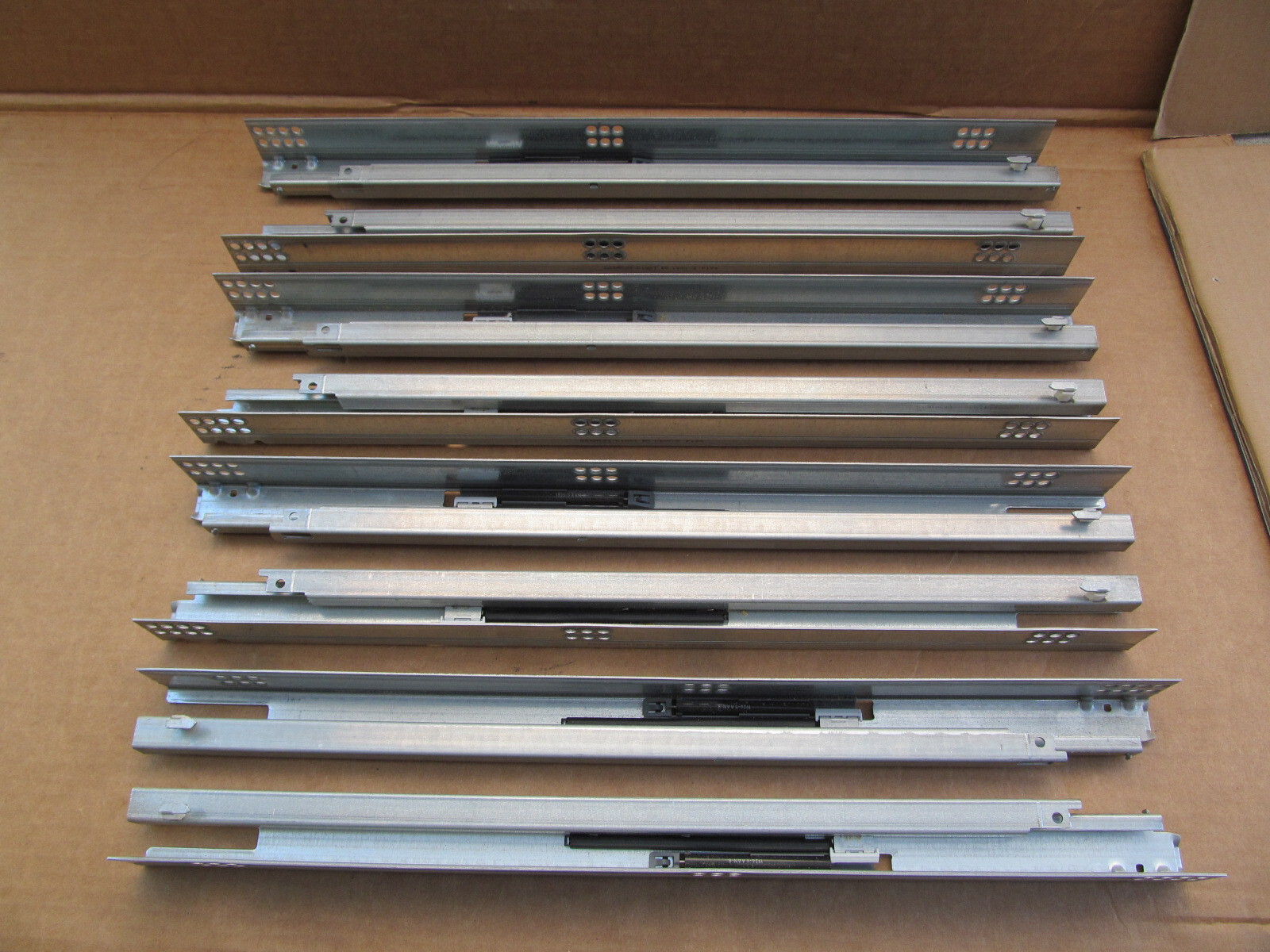 Four Pairs Blum Tandem Blumotion Drawer Slides