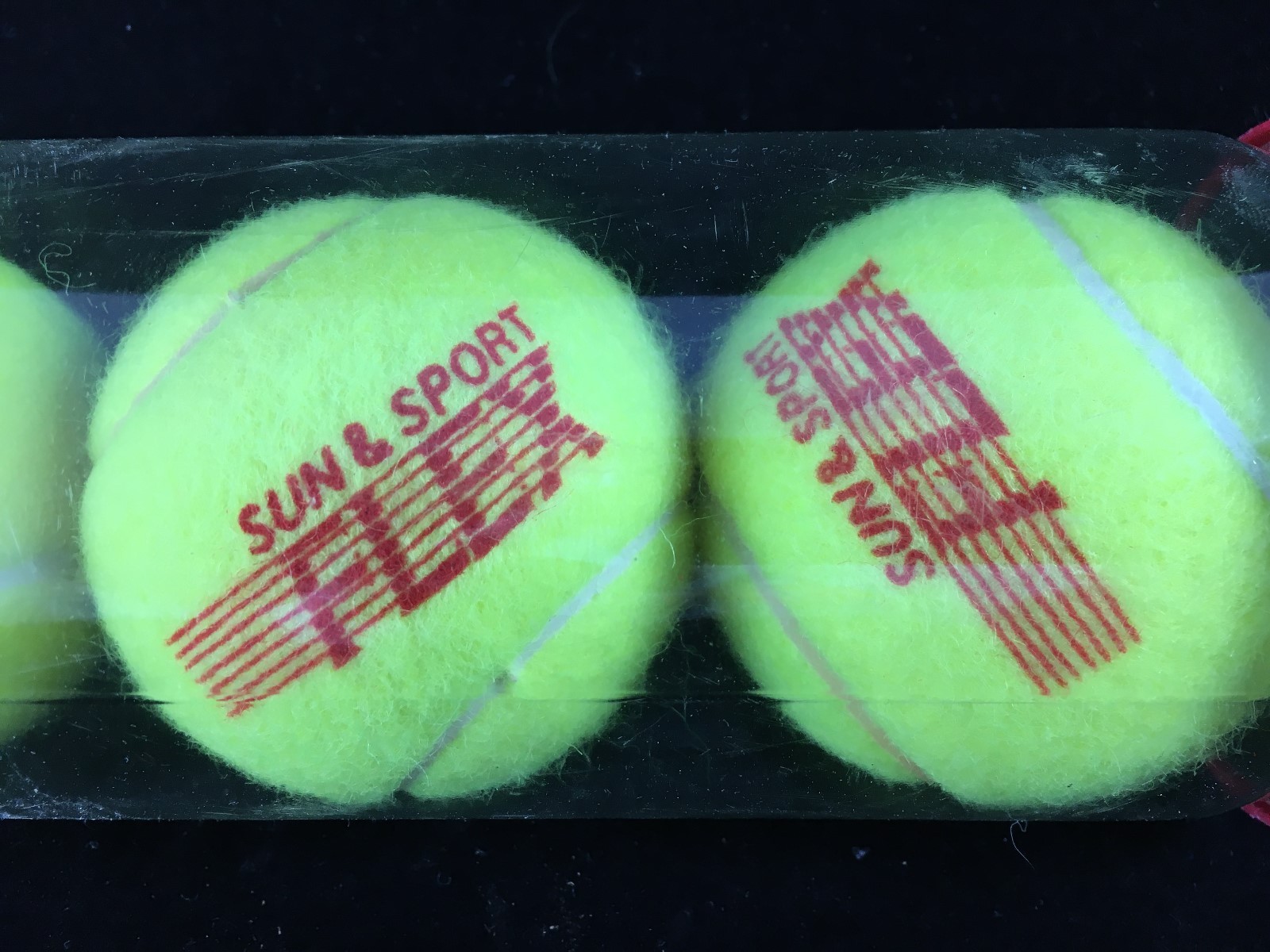 RARE Limited Run 1980's Vintage DUNLOP Advertising Tennis Balls Revlon