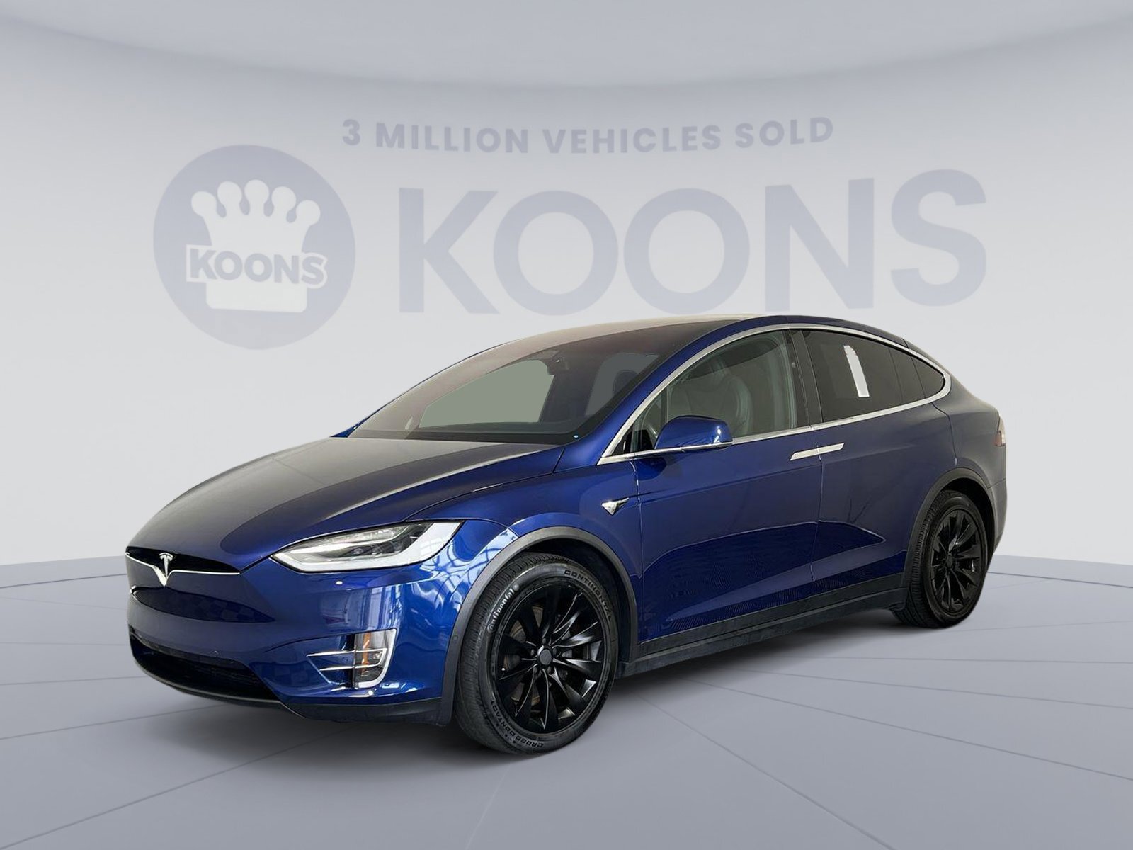 2020 Tesla Model X Long Range 30012 Miles Deep Blue Metallic - Used