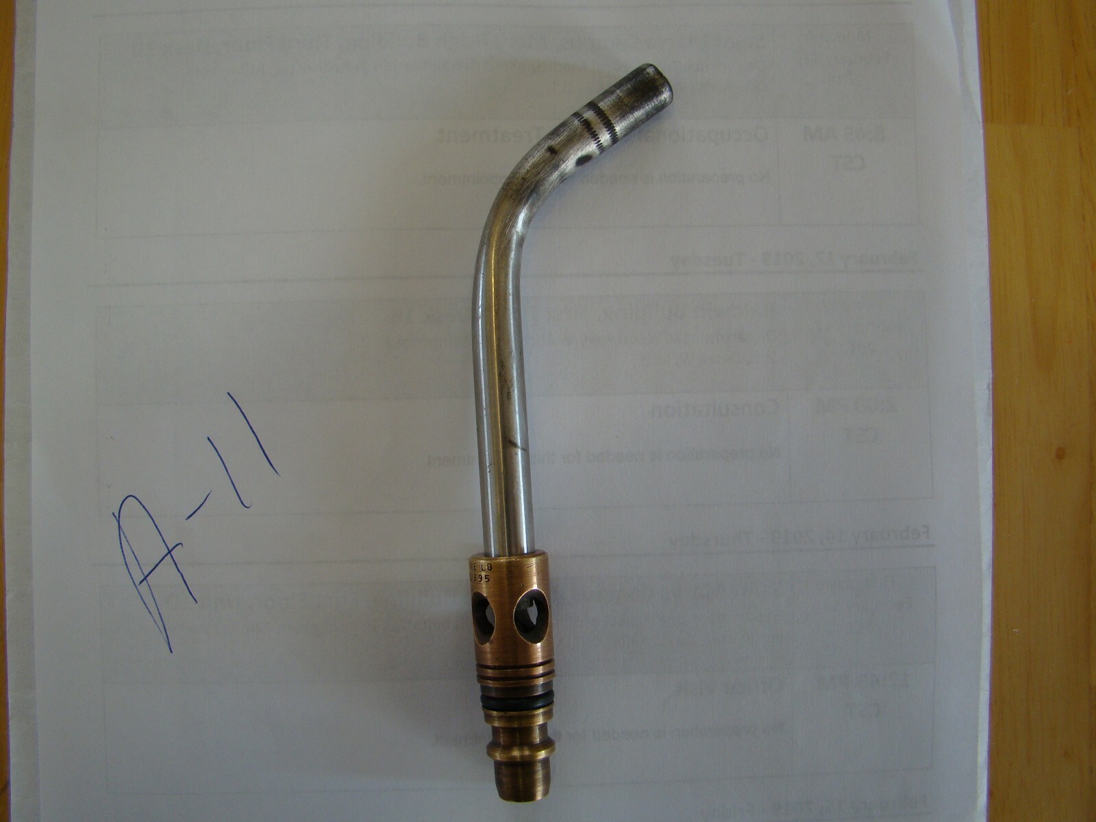 Torch Tip,Air/Acetylene,A-11 TURBOTORCH 0386G0104