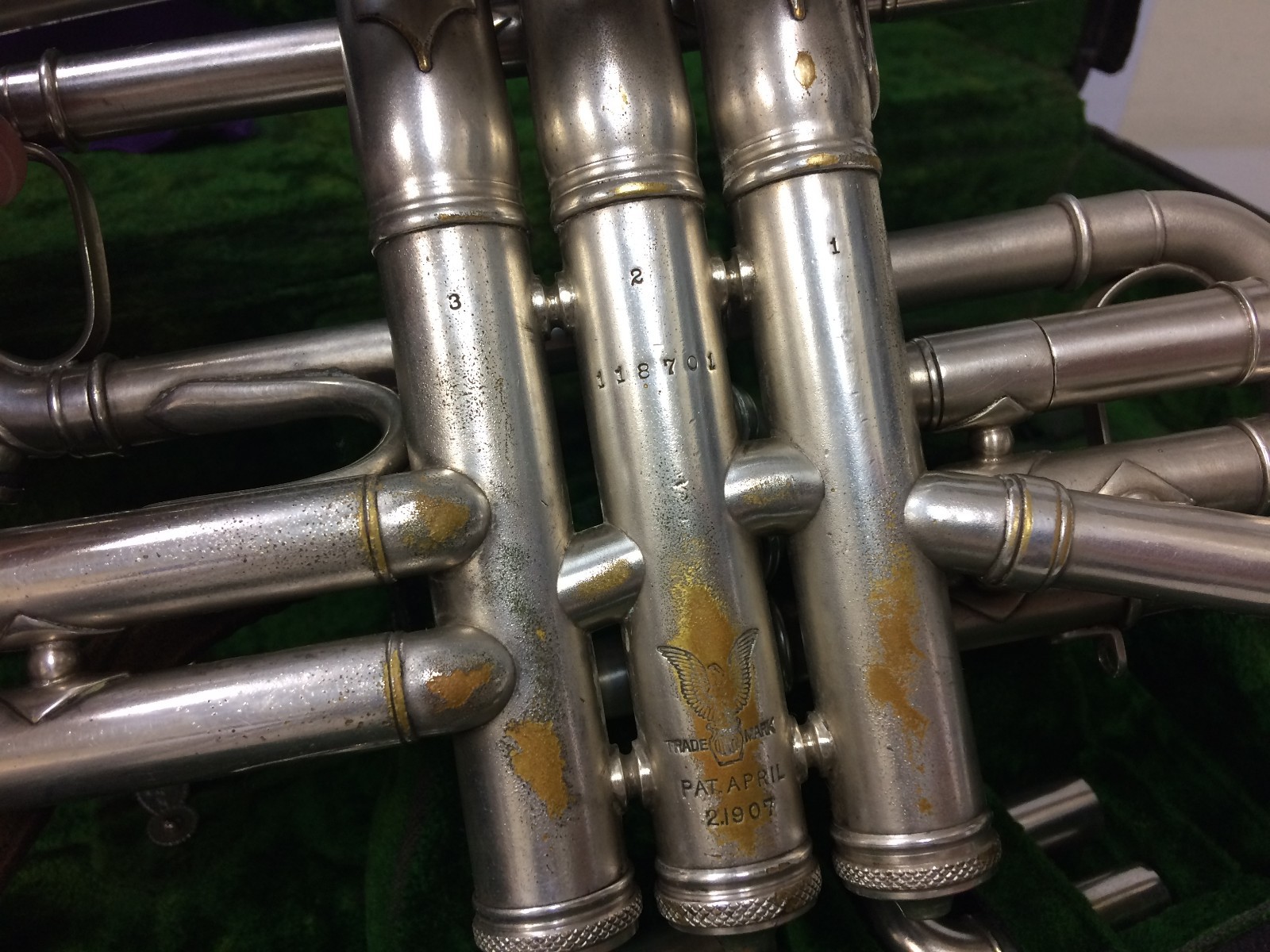 Vintage CG Conn Cornet