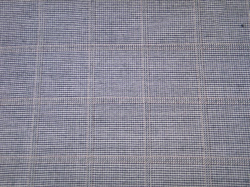 Black-Off White Vintage Wool Fabric~NOS UNUSED~60