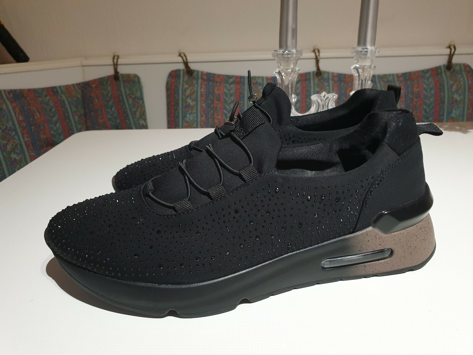 Venice Schuhe Damen Sneaker Vergleich Test +++ Venice Schuhe DAMEN SCHUHE GR. 38 VENICE schwarz sportlich bequem Sneaker