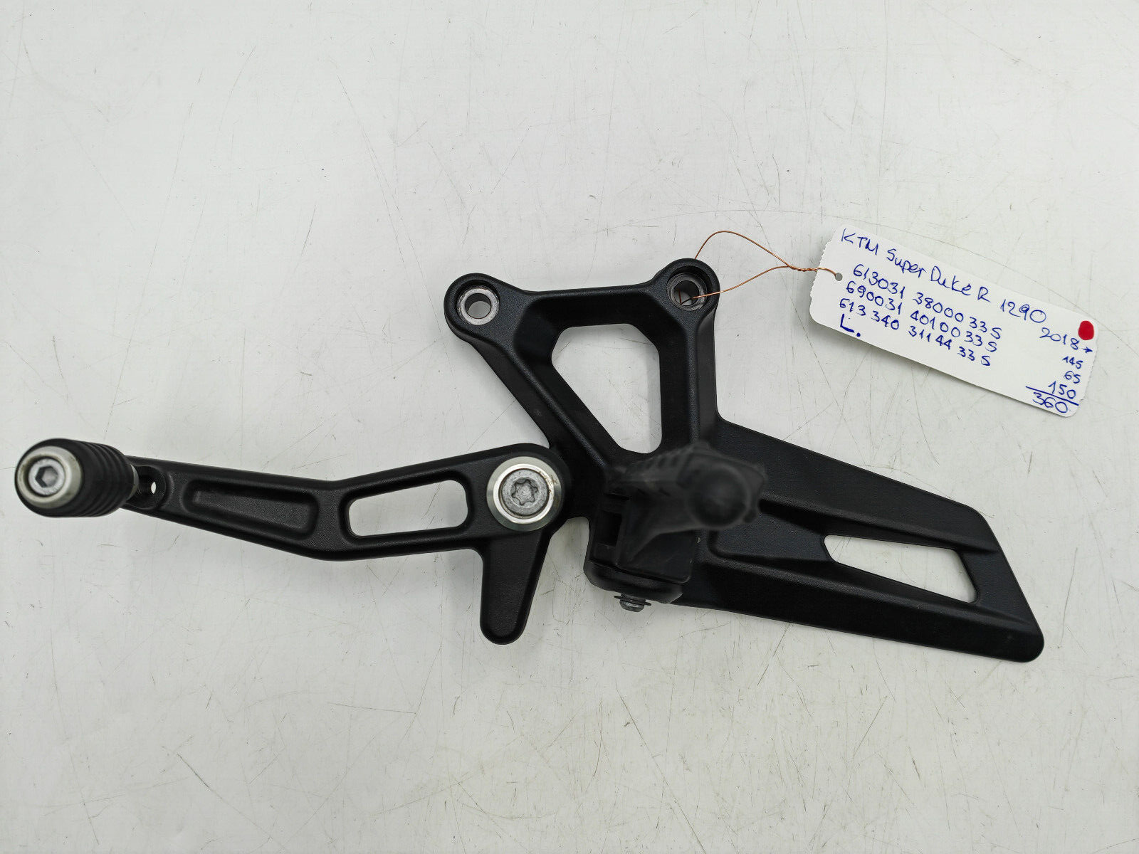 KTM 1290 super DukeRライダースシート 14-16 KTM 1290 Super Duke R Rider Seat Cover (R) – Luimoto