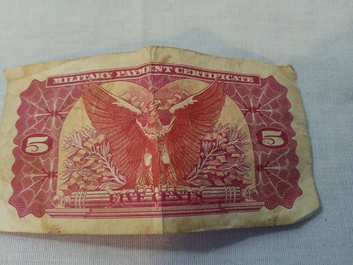 Military Payment Certificate, Series 692 5 Cent First Printing