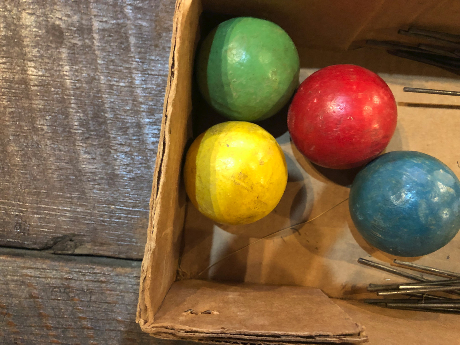 Vintage Junior Outdoor Croquet Set Randall Wood Prod Co A National Pastime