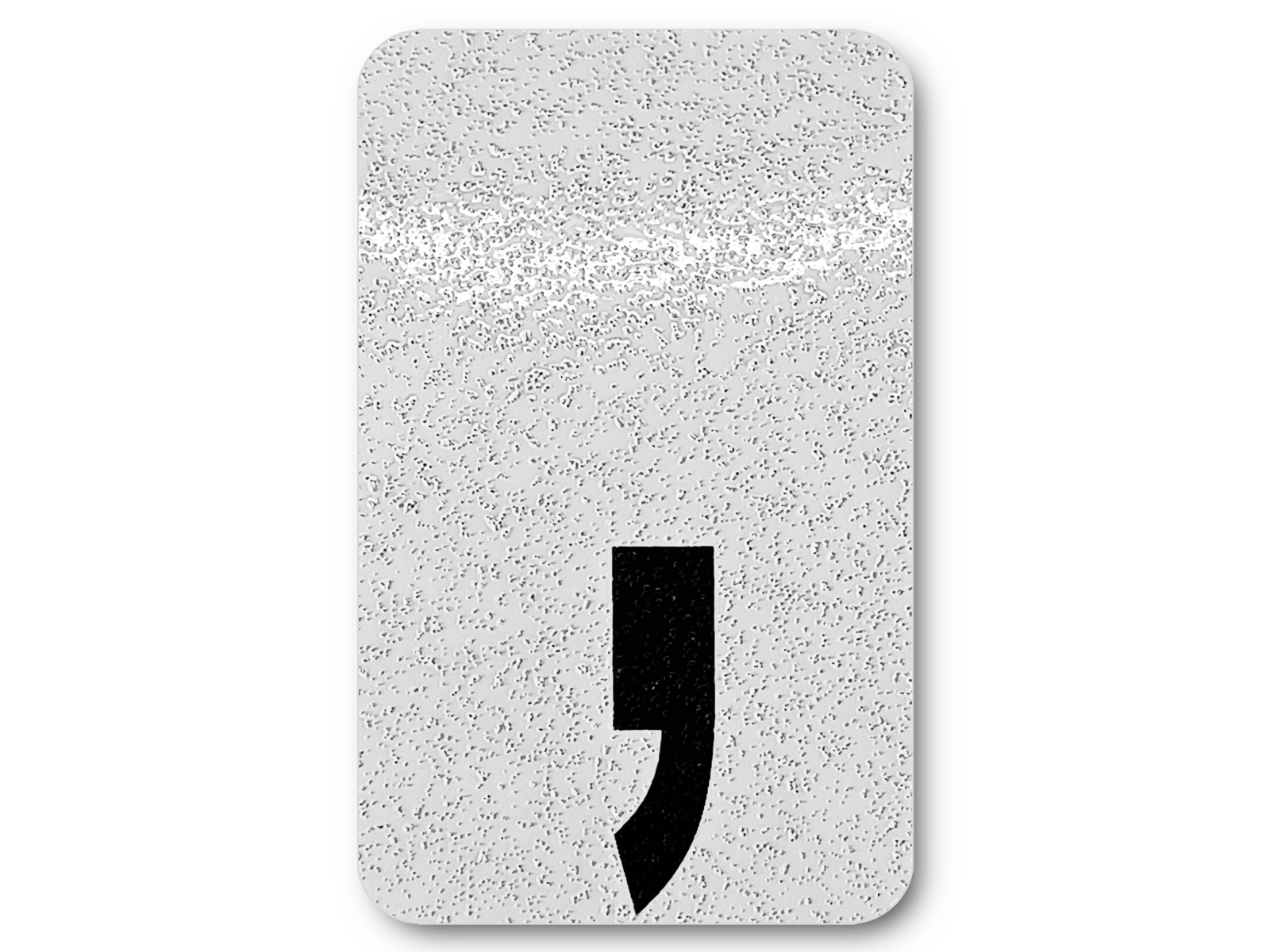 Symbol Self-Adhesive Stickers Reflective Aluminum Symbols DIY Sticker