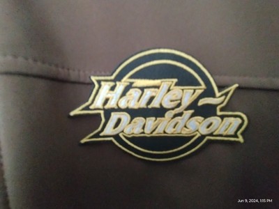 HARLEY Davidson/PORT AUTHORITY J790 Men's RAIN RESIST 3 SEASON JACKET BROWN  Lg 