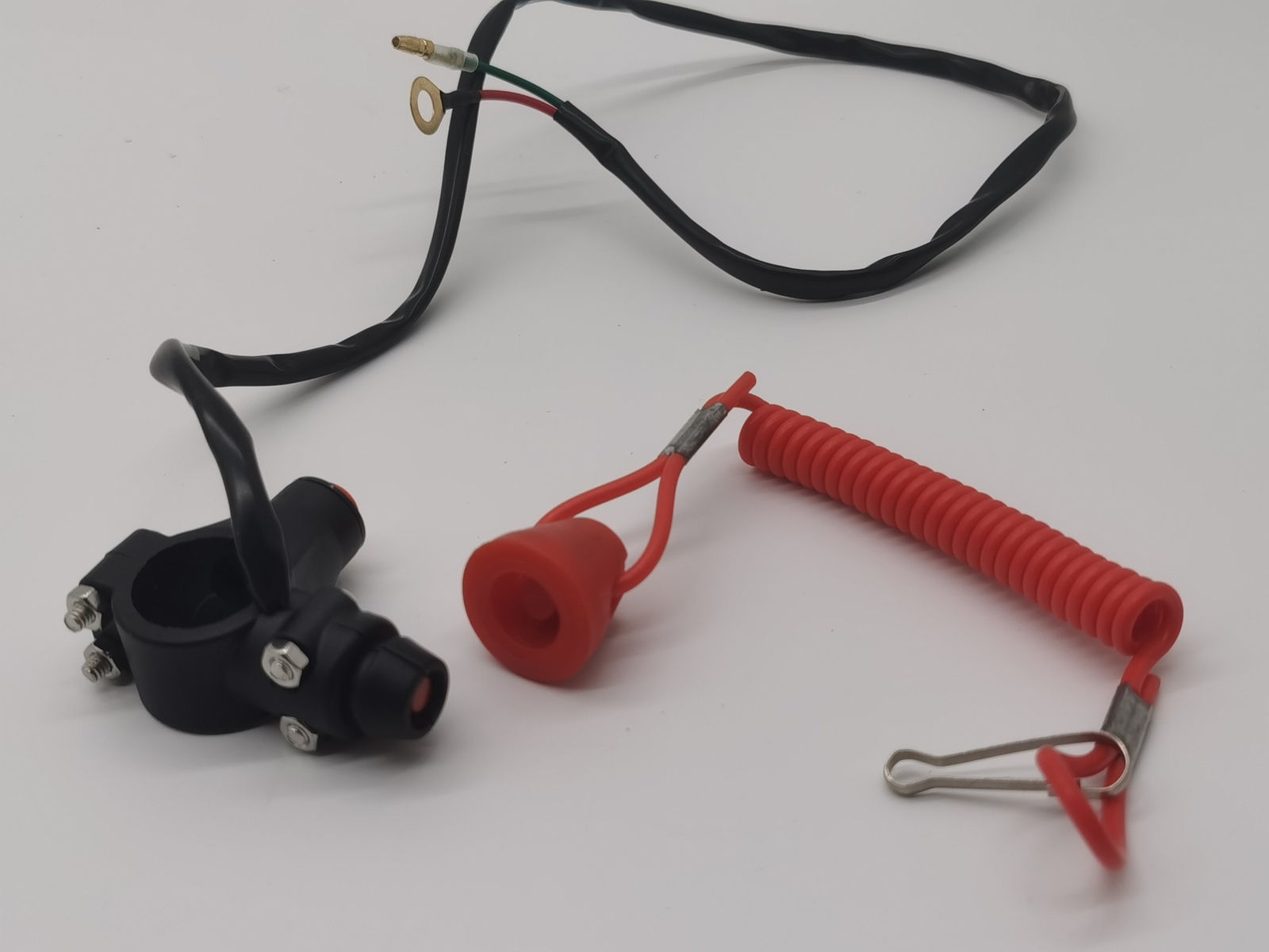 Universal Tether Line Kill Switch for Mini Pit Dirt Bike ATV Quad Pocket Scooter