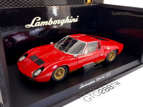 Kyosho 1:18 scale Lamborghini Miura P400 SV(Red) 08313R Kyosho 1:18 scale Lamborghini Miura P400 SV(Red) 08313R