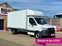Mercedes-Benz Sprinter 316 CDI 163 L3 LWB 'ONE STOP' LUTON WITH TAIL LIFT RWD