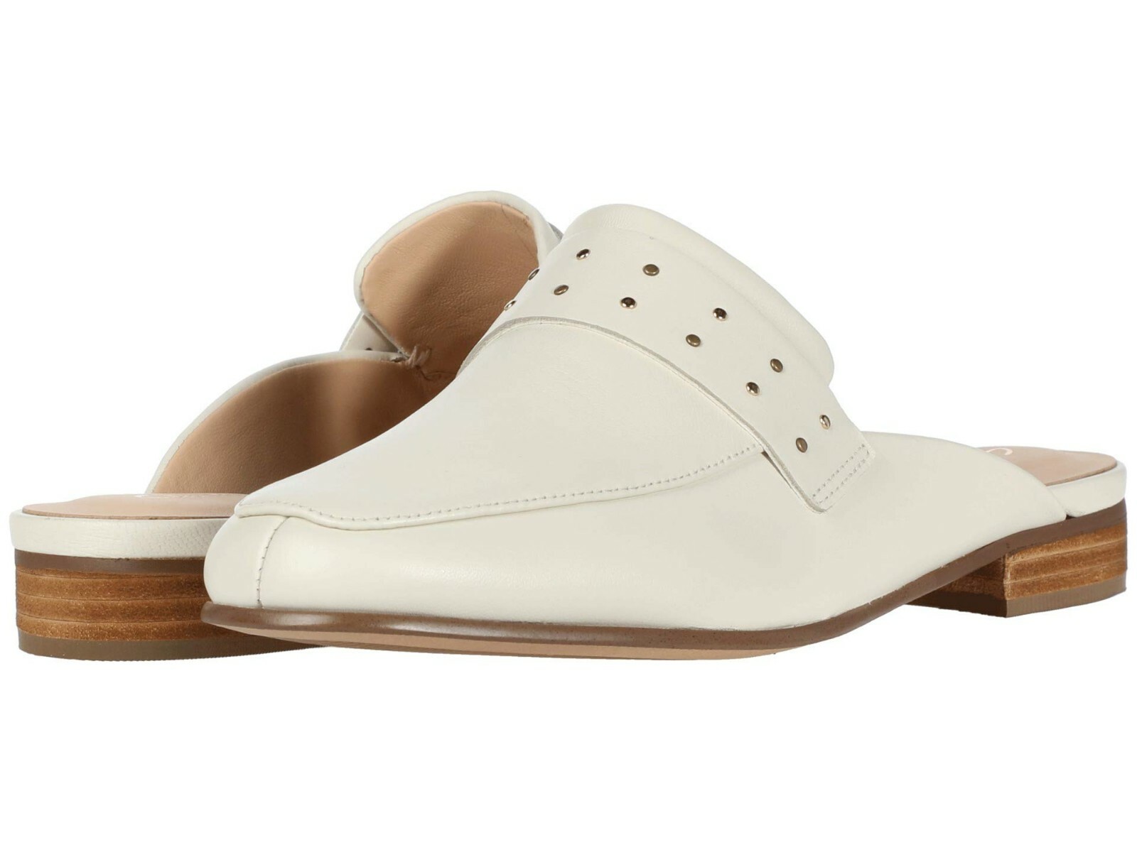 Women's Shoes Clarks PURE MULE Toe Leather Slip On Loafers
