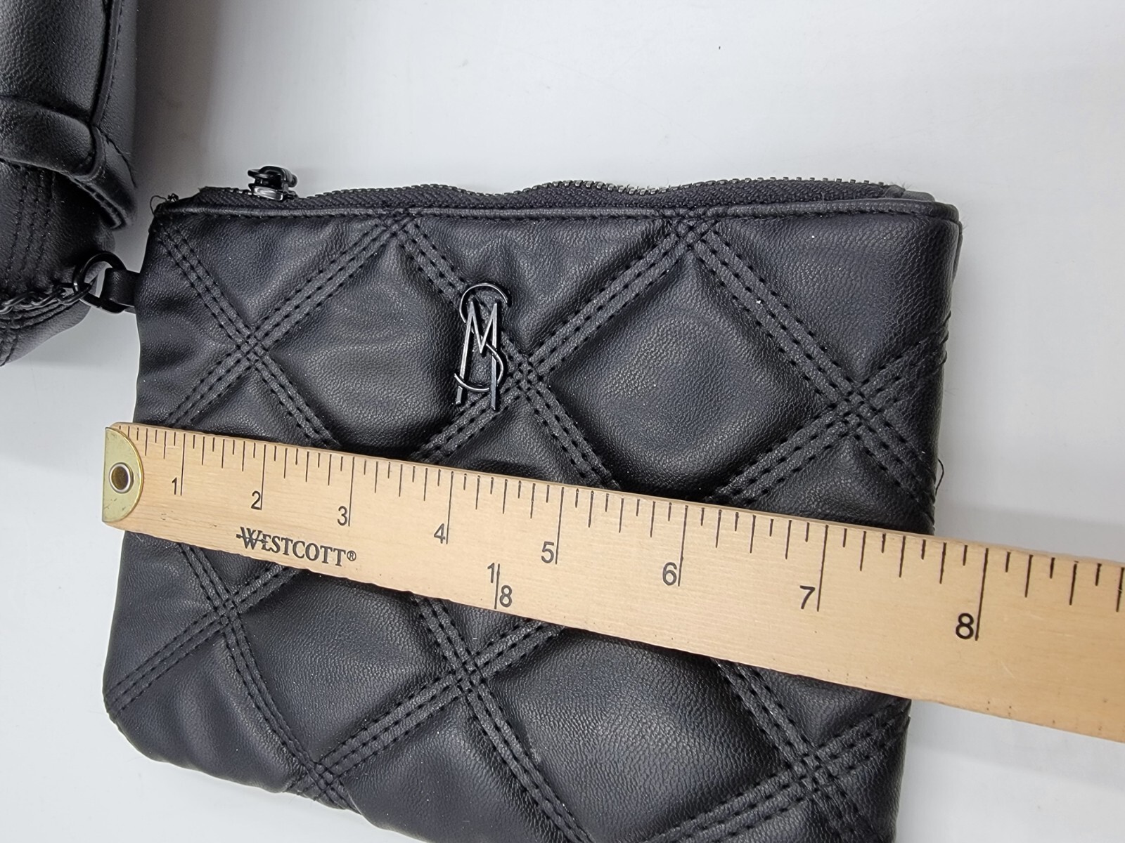 大注目★【STEVE MADDEN】Katt ポーチ付 トート バッグ Steve Madden Katt Faux Leather Quilted Tote with Pouch - Macy's