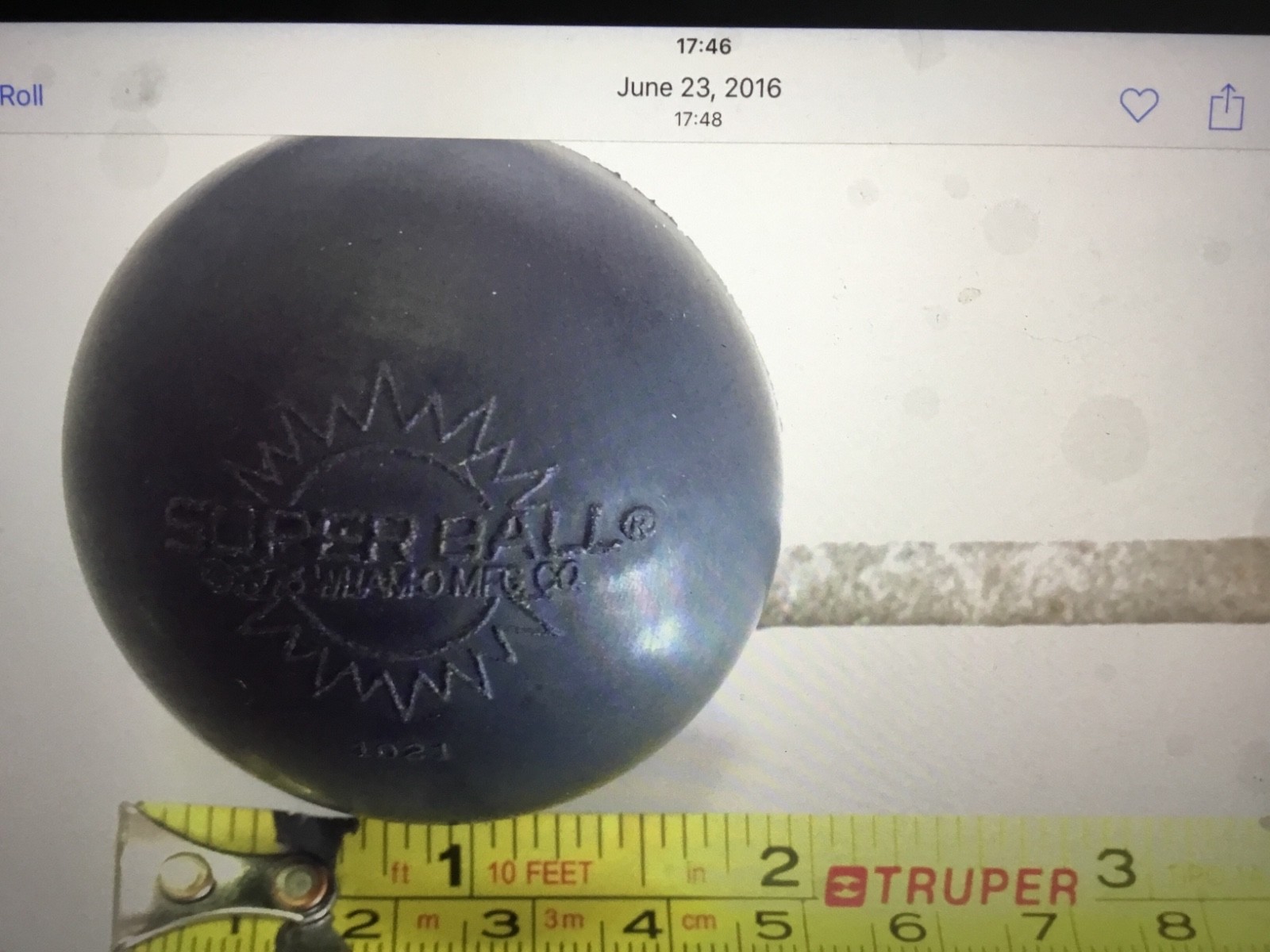 rubber super ball