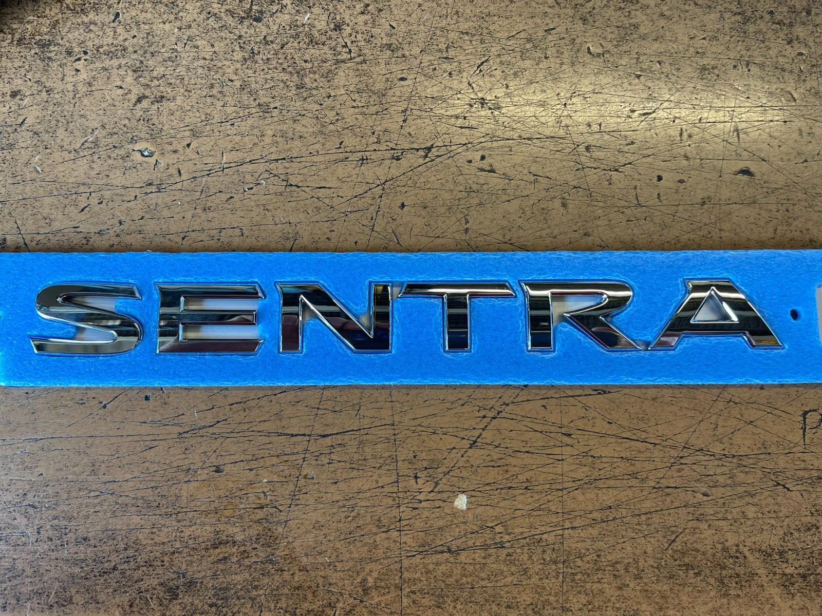 NEW OEM 2020-2023 NISSAN SENTRA REAR TRUNK EMBLEM - CHROME