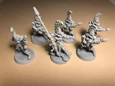 91124 Warhammer 40K Aeldari Eldar Fire Dragon Dragons x6 finecast great cond