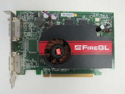 Dell ATI Fire RV 530 GL 0YG666 YG666 V3400 128mb GDDR3 PCIe Graphics Card   18-3