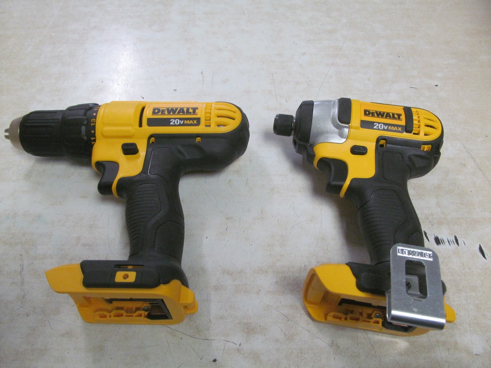 DEWALT 20V MAX Lithium-Ion Cordless Drill/Driver and Impact Combo