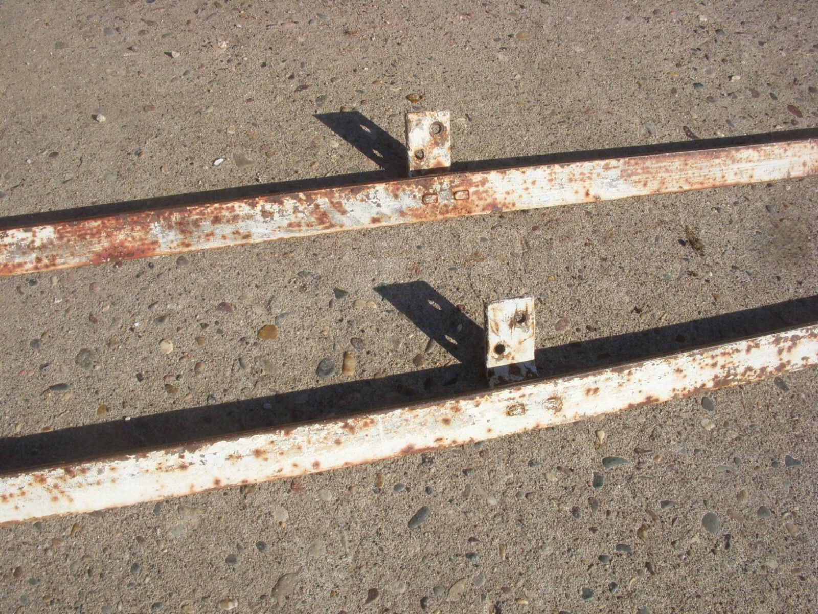 antique barn door roller track [ 10' ]