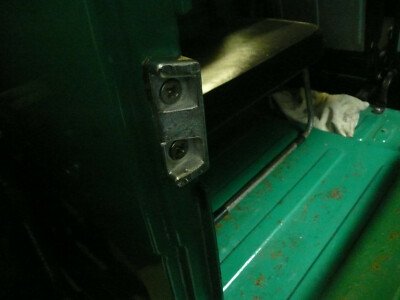 NEW Toyota FJ40 Rear Ambulance Door Latch Catch, Plate Lock Striker Copy, BJ+HJ