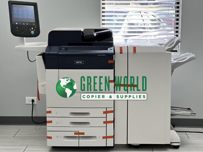 Xerox PrimeLink C9070 with BR Booklet Maker Finisher 75ppm Meter 65k