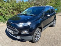 2016 Ford Ecosport 1.0 EcoBoost Titanium 5dr Black 68k Miles Years MOT Warranty 