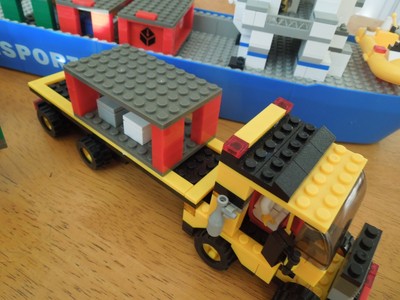 Brictek Busy Channel and Boat Transport (11902). Large Set
