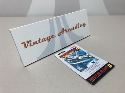 River Raid II Custom (Atari 2600) Replacement Label