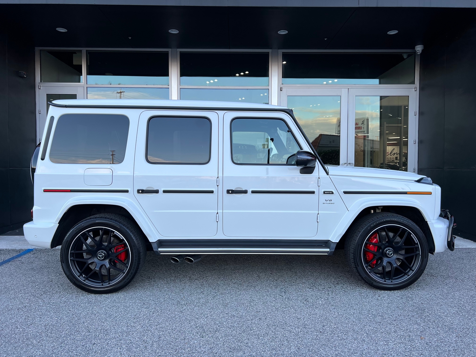 2021 Mercedes-Benz AMG G 63, POLAR WHITE with 14200 Miles available now!