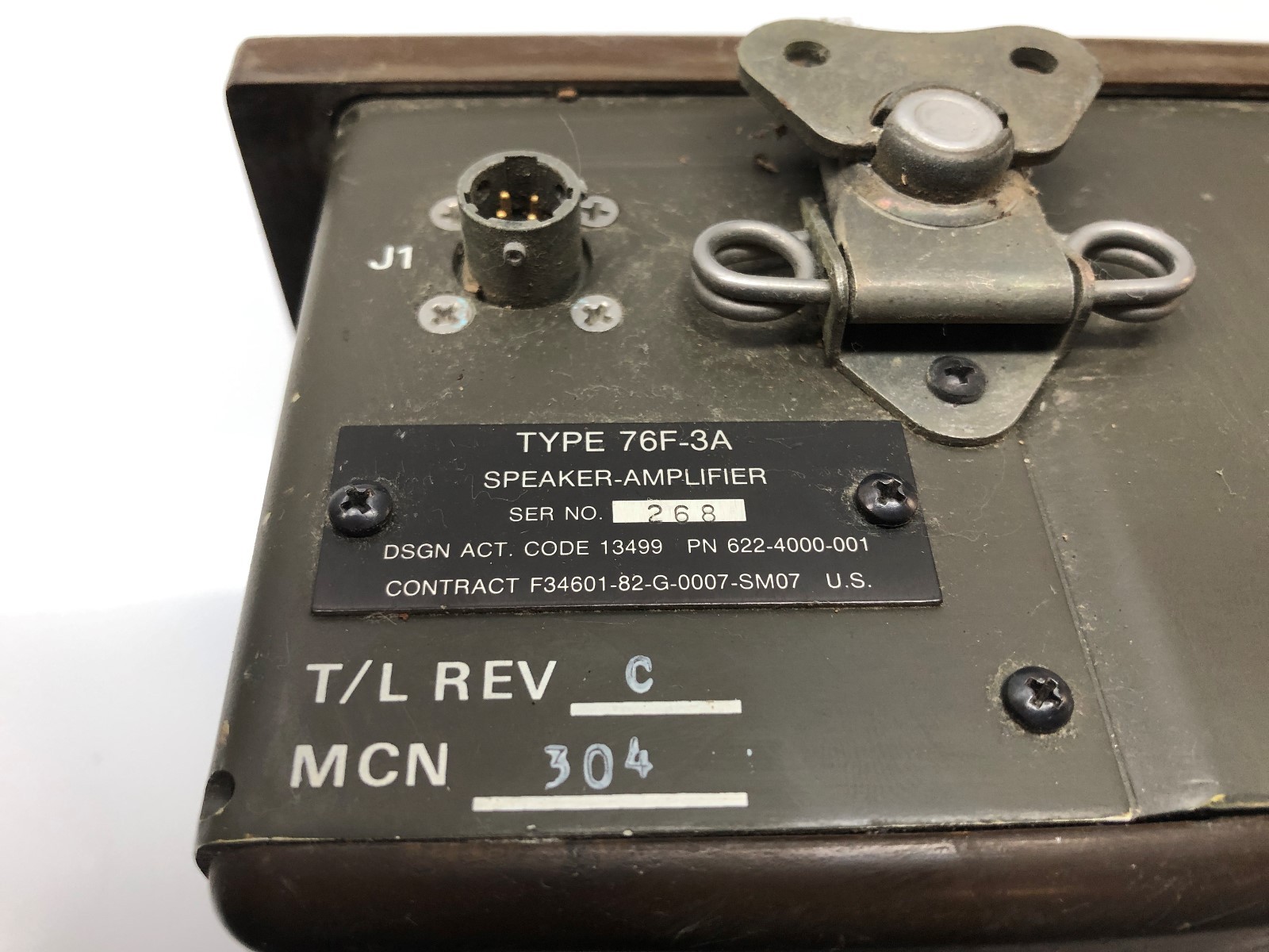 MILITARY SPEAKER AMPLIFIER