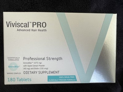 AUTHENTIC Viviscal Professional 180 TABLETS Hair Growth. Expiration 10/2025!!!