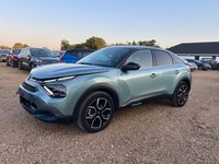 2023 CITROEN E-C4 SHINE+ AUTOMATIC ELECTRIC BLUE SALVAGE DAMAGED REPAIR CAT S