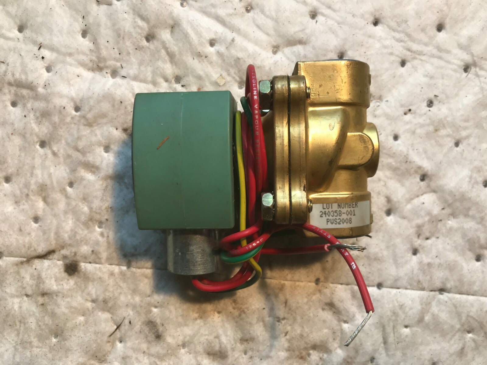 ASCO RED-HAT 8210G95 SOLENOID VALVE 3/4 PIPE 302276