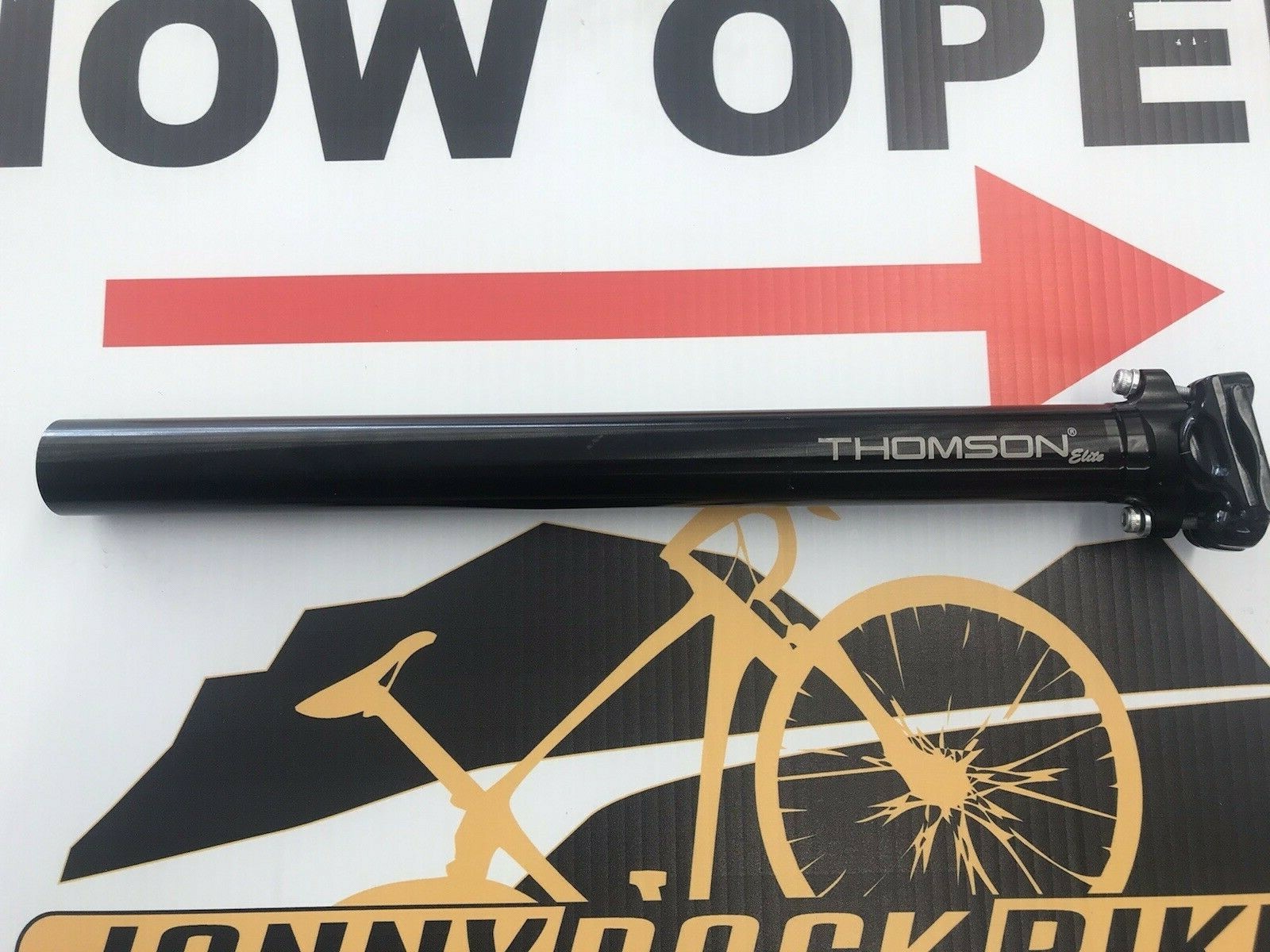 新品THOMSON シートポスト　Elite 31.6 x 367mm ブラック THOMSON* elite seatpost (black) - BLUE LUG ONLINE STORE