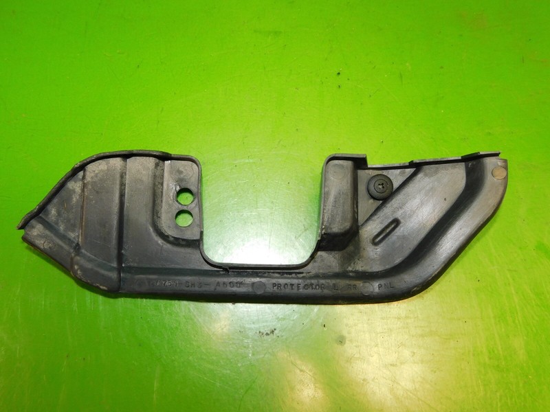 88-91 Civic CRX Si OEM driver rear back bumper mount bolt nut cover panel trim