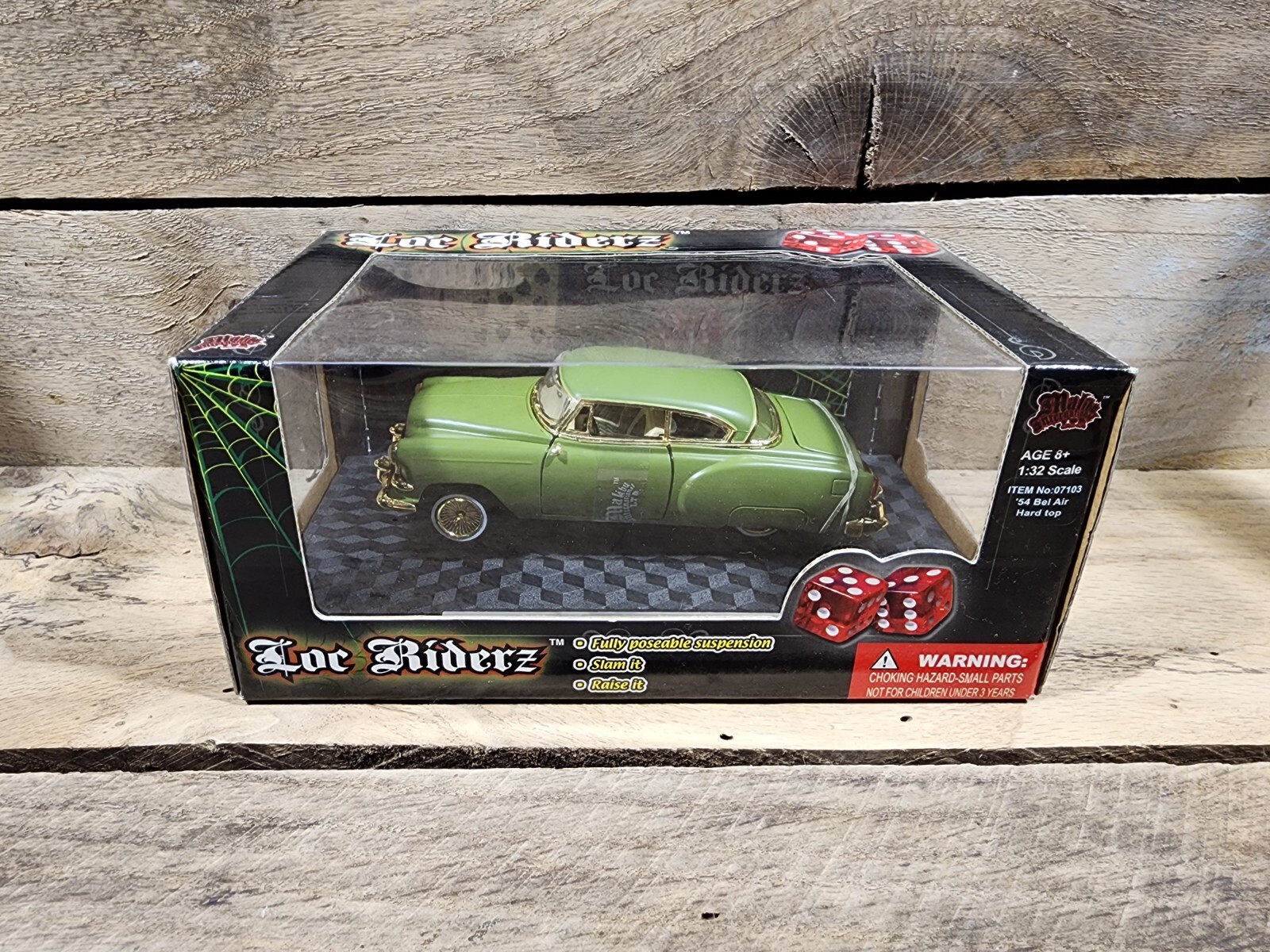 マリブ ローライダー 54 Bel Air Hard Top ベルエアー 1/64 Loc Riderz