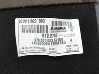 Porsche Panamera 970 10-16 Ladeboden Kofferraumboden Matte Abdeckung Espresso Porsche Panamera 970 10-16 19.08.2011... Vorschau 6