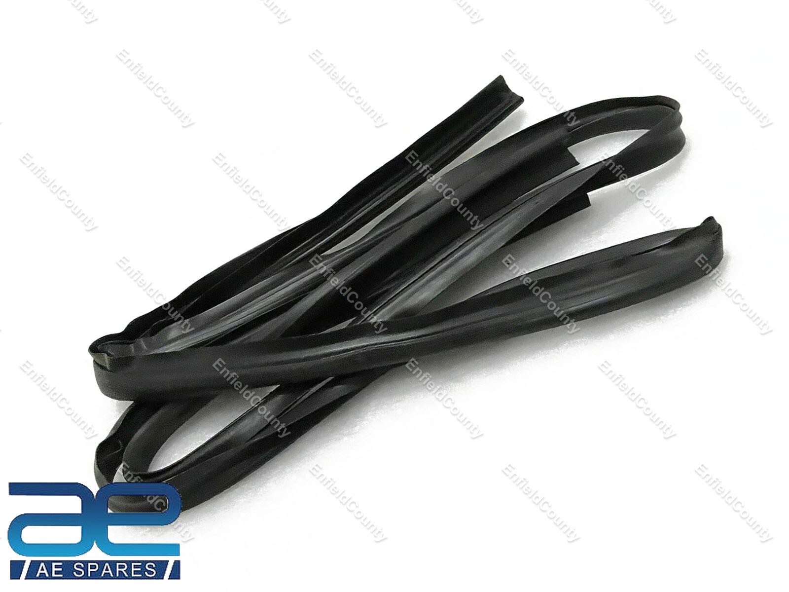 Lambretta Black Side Panel Rubber Set LI SX TV DL GP Scooter  