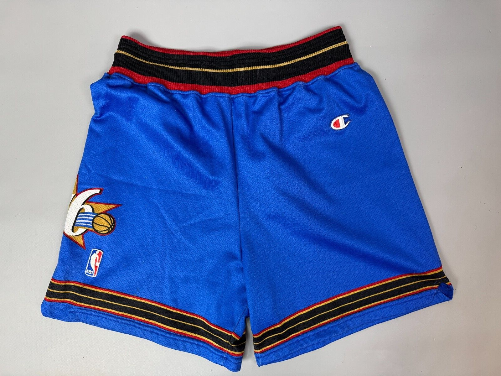 76ersシクサーズ選手支給品　NBAブレイクパンツMサイズ PHILADELPHIA 76ERS SIXERS SHORTS AUTHENTIC NBA BASKETBALL