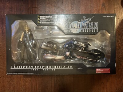 NEW FF7 VII Advent Children Cloud & Fenrir Action Figure. ***US ship Only***OBO