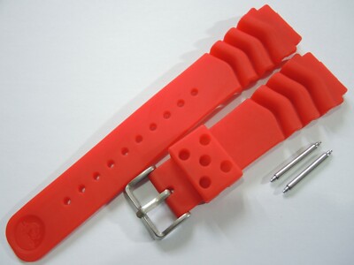 StrapXPro SRX1A Rubber Strap - Seiko Samruai, King Samruai