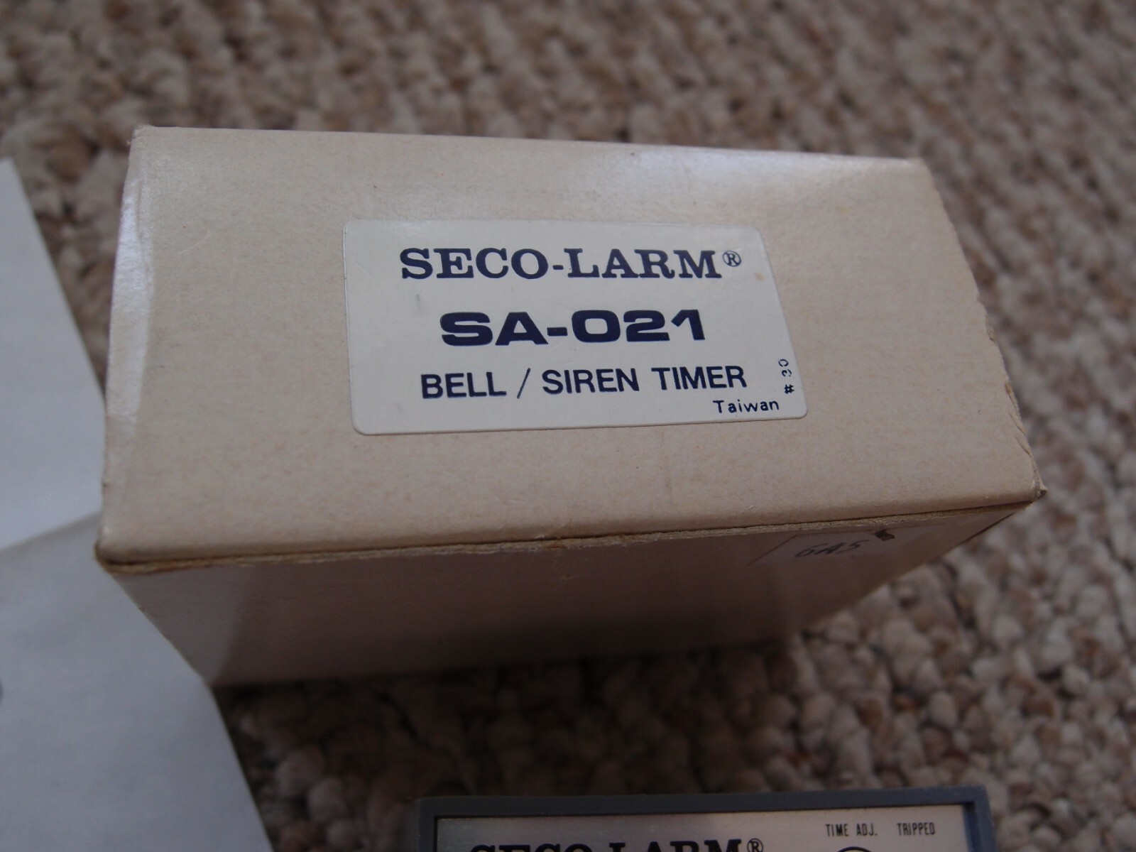 Seco-Larm SA-021 bell or siren timer module for alarm system
