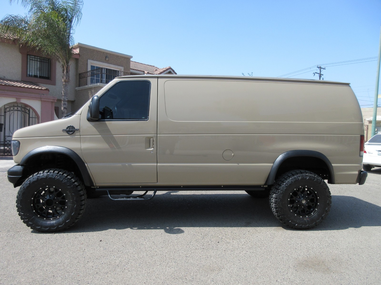 ford e350 7.3 diesel 4x4 van for sale
