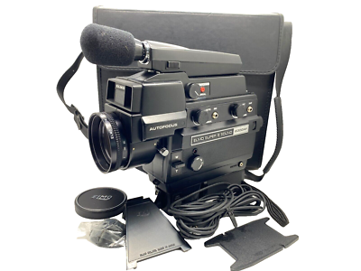 MINT / ALL Works] ELMO Super 8 Sound 6000AF 8mm Movie Film Camera 