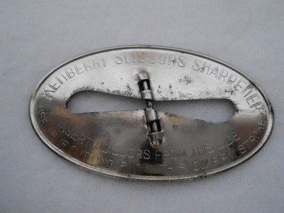 Vintage 1940's Metal Kenberry Scissors Sharpener