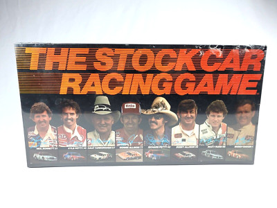 Vintage The Stock Car Racing Game BoardGame 1981 Petty Allison NASCAR New Sealed
