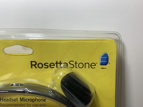 NEW - SEALED Rosetta stone headset microphone/Ships Quick And Free!