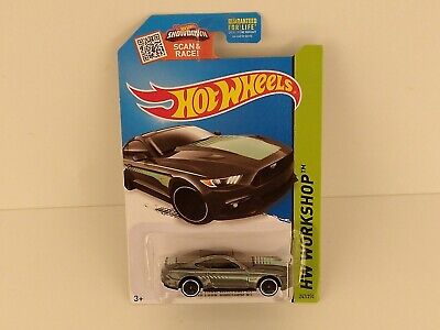 HOT WHEELS '15 FORD MUSTANG GT money green color eff CAR  247/250 2015 release